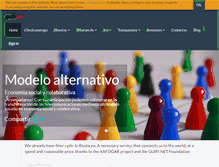 Tablet Screenshot of fundacio.guifi.net
